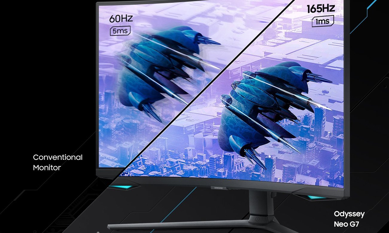 Samsung Odyssey LS32BG750NPXEN czas reakcji