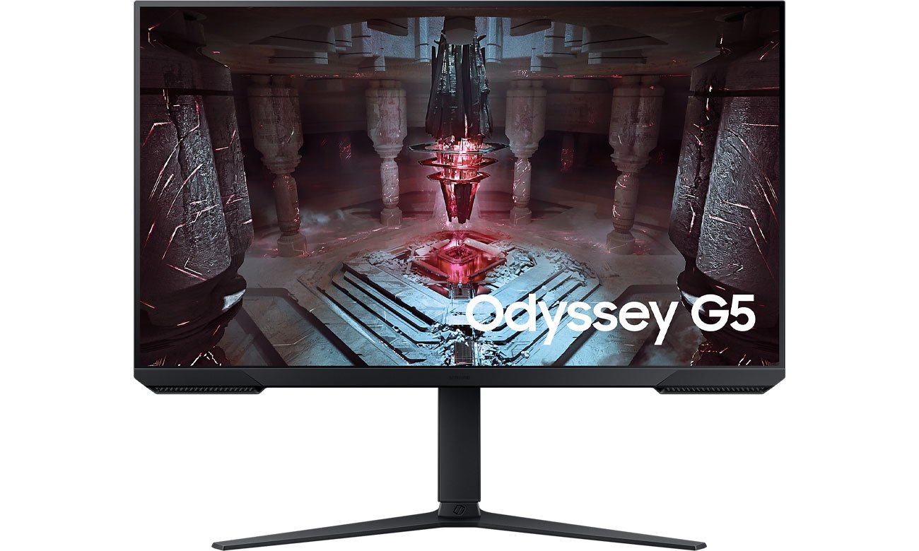 Samsung Odyssey G5 G51C LS32CG510EUXEN widok z przodu
