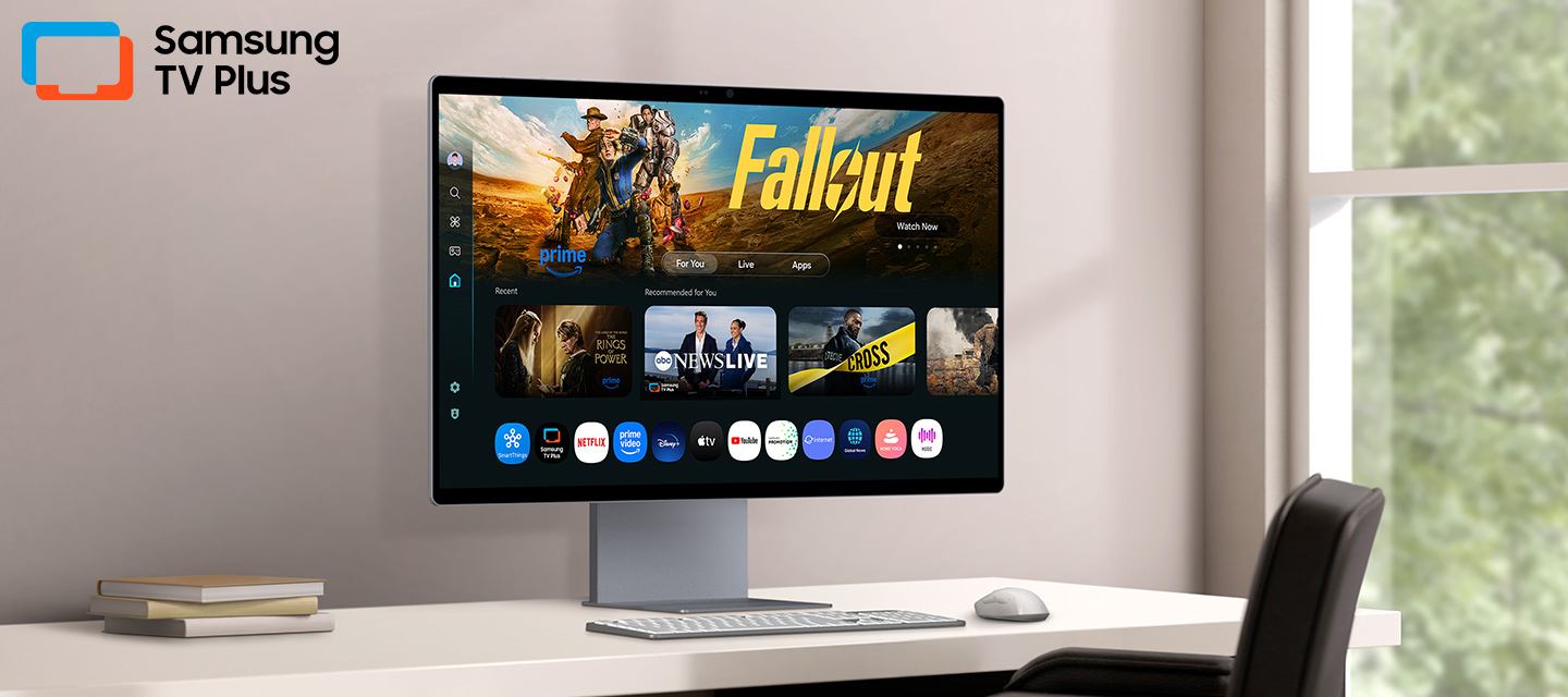 2025 m90sf entertainment smart tv apps pc