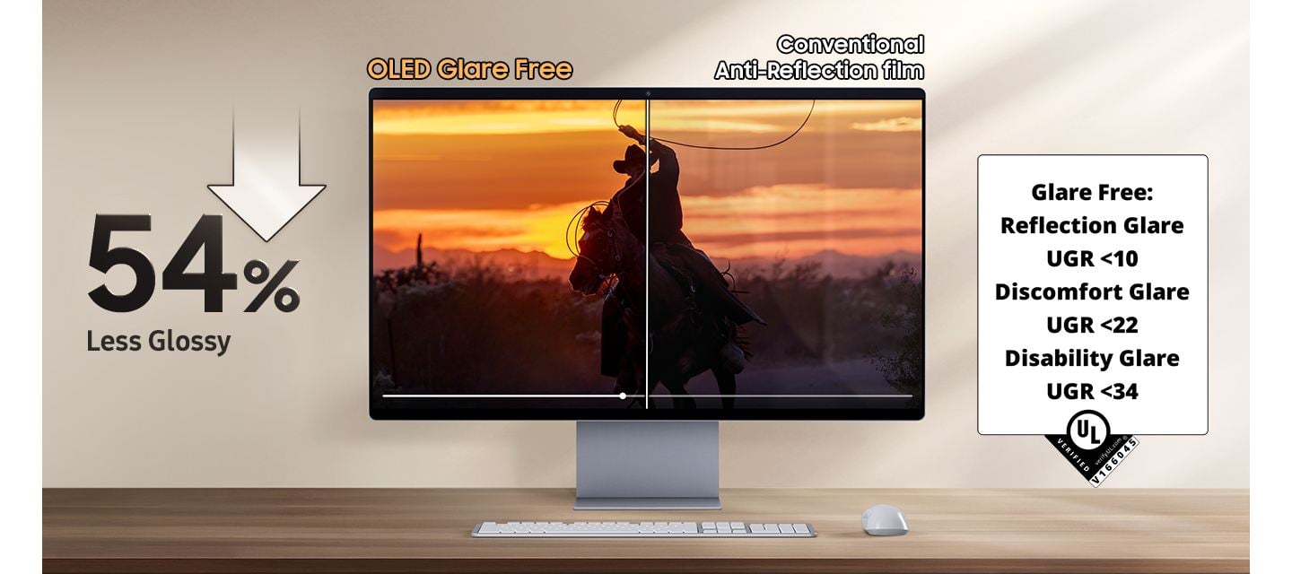 2025 m90sf the 1st oled smart -monitor glare free pc