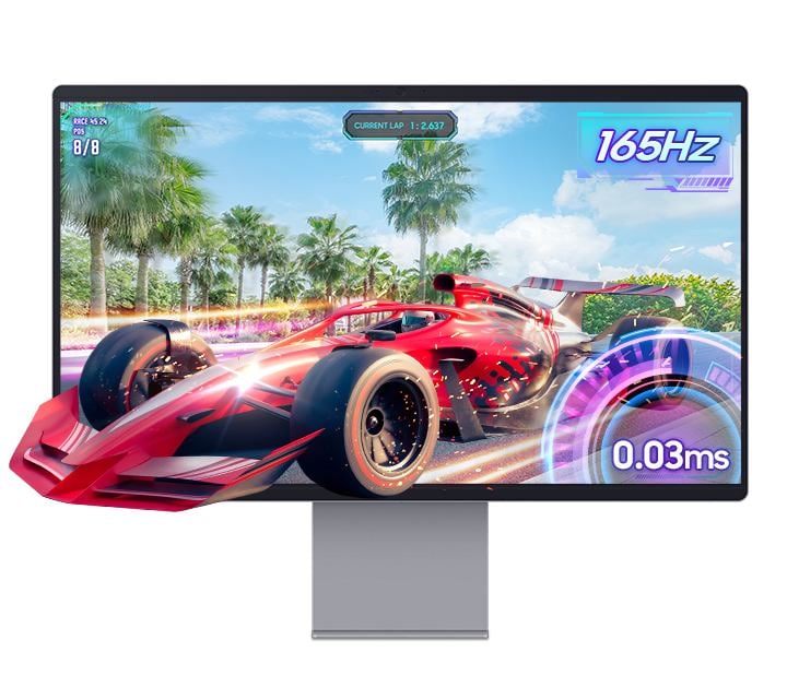 2025 m90sf the 1st oled smart monitor 165hz refresh rate 0 03ms response time pc