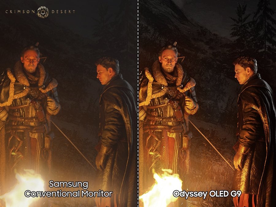 Monitor Gamingowy Odyssey OLED G9 LS49DG950SUXDU z głębokimi poziomami czerni