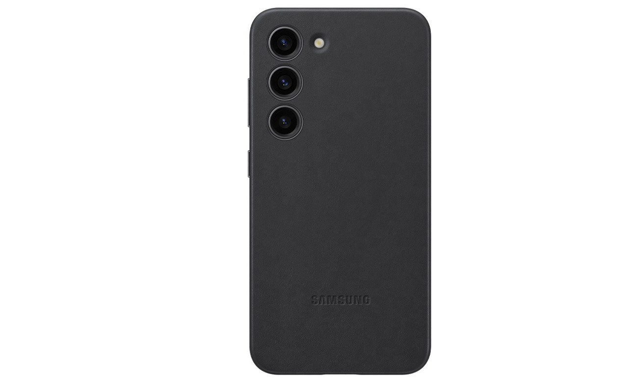 Samsung Leather Case do Galaxy S23 czarny