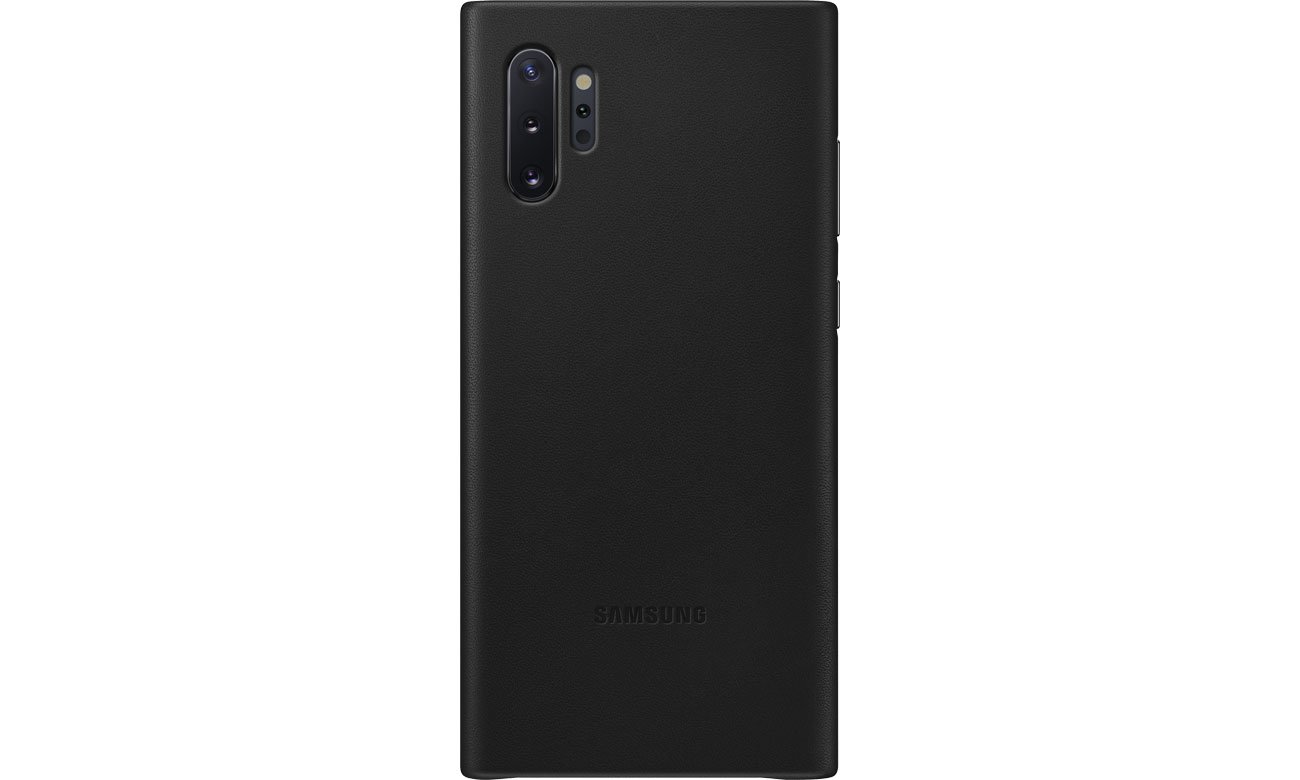 Samsung Leather Cover do Galaxy Note 10+ czarny
