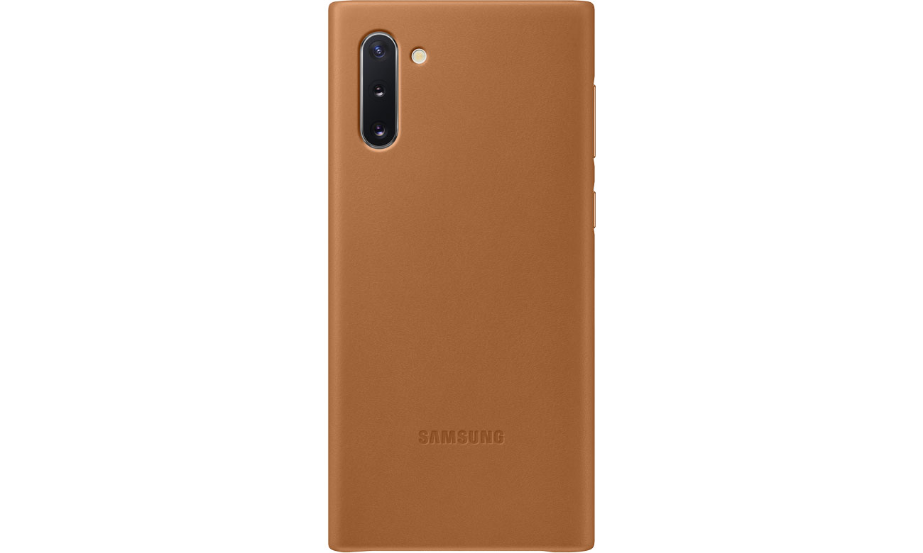 Samsung Leather Cover do Galaxy Note 10 Camel