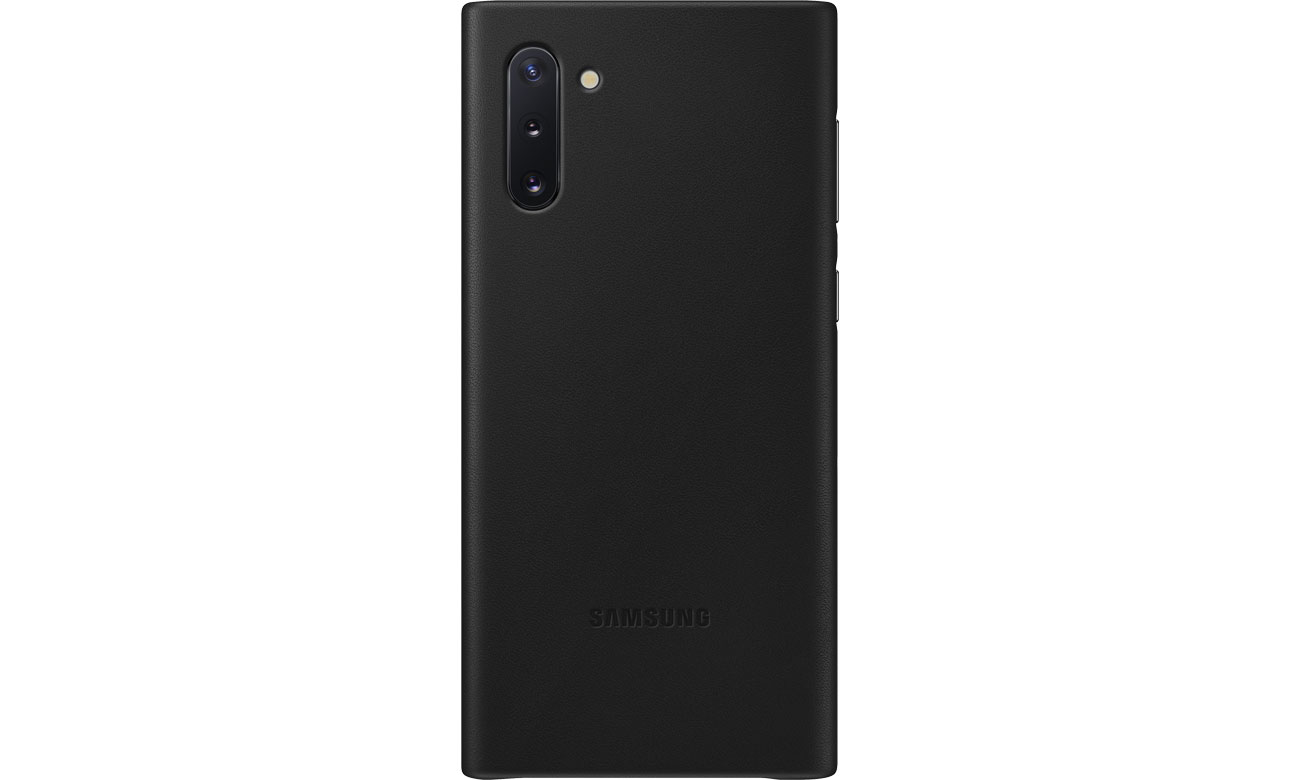 Samsung Leather Cover do Galaxy Note 10 czarny