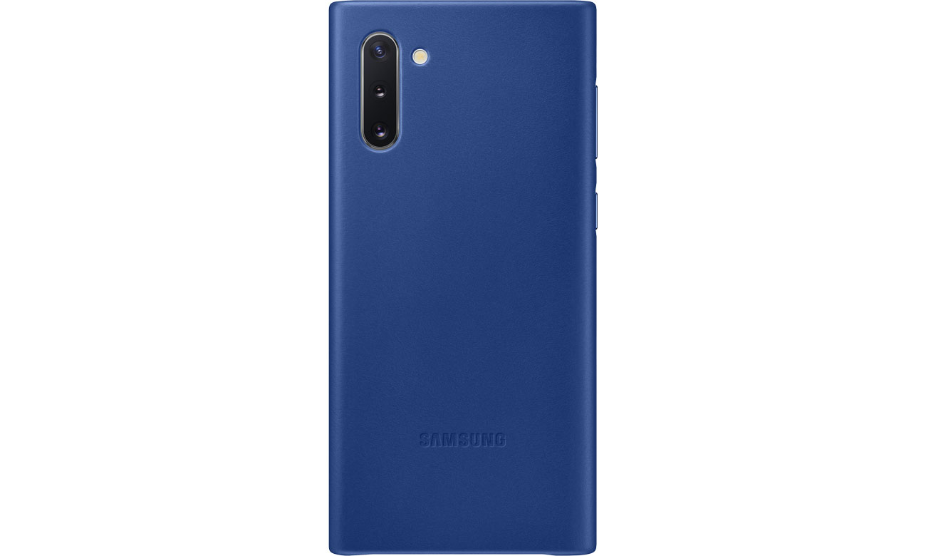 Samsung Leather Cover do Galaxy Note 10 niebieski