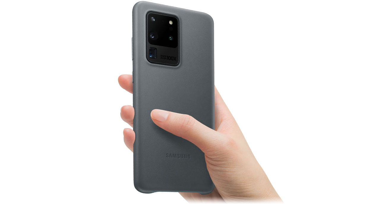 Samsung Leather Cover do Galaxy S20 Ultra