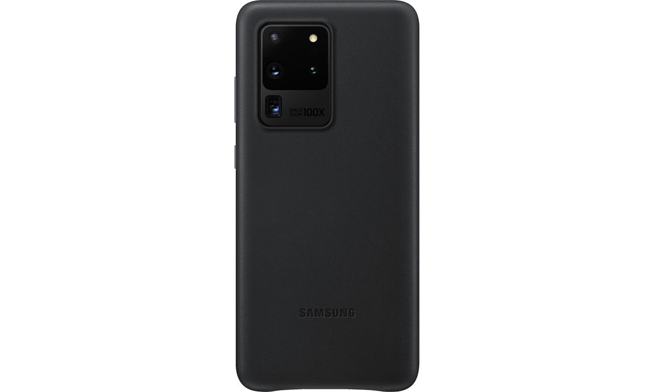 Samsung Leather Cover do Galaxy S20 Ultra Black EF-VG988LBEGEU