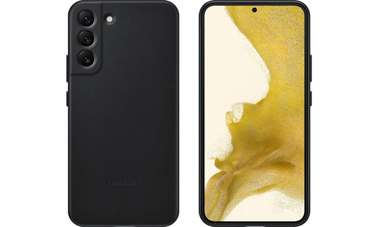 Samsung Leather Cover do Galaxy S22+