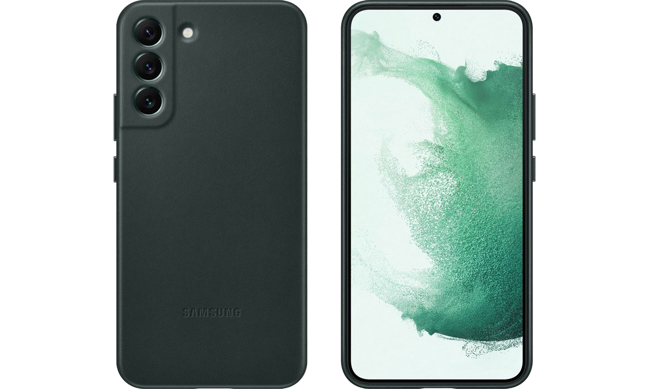 Samsung Leather Cover do Galaxy S22+