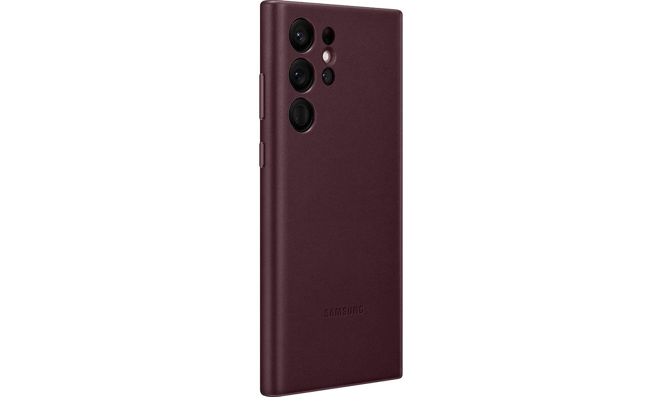 Samsung Leather Cover do Galaxy S22 Ultra