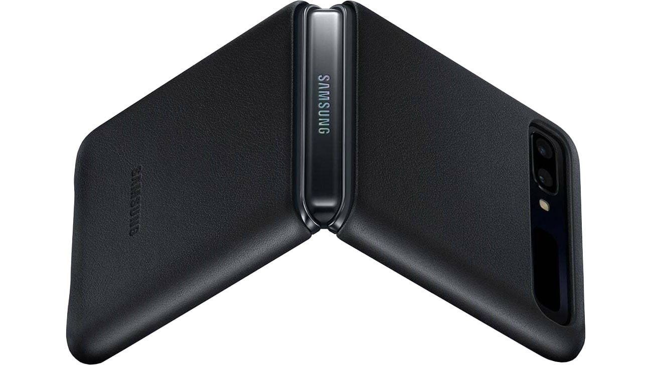 Samsung Leather Cover do Galaxy Z Flip