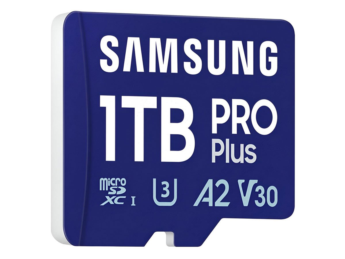 Karta pamięci Samsung 1 TB microSDXC PRO Plus 180 MB/s z czytnikiem (2023) - Rób zdjęcia seryjnie