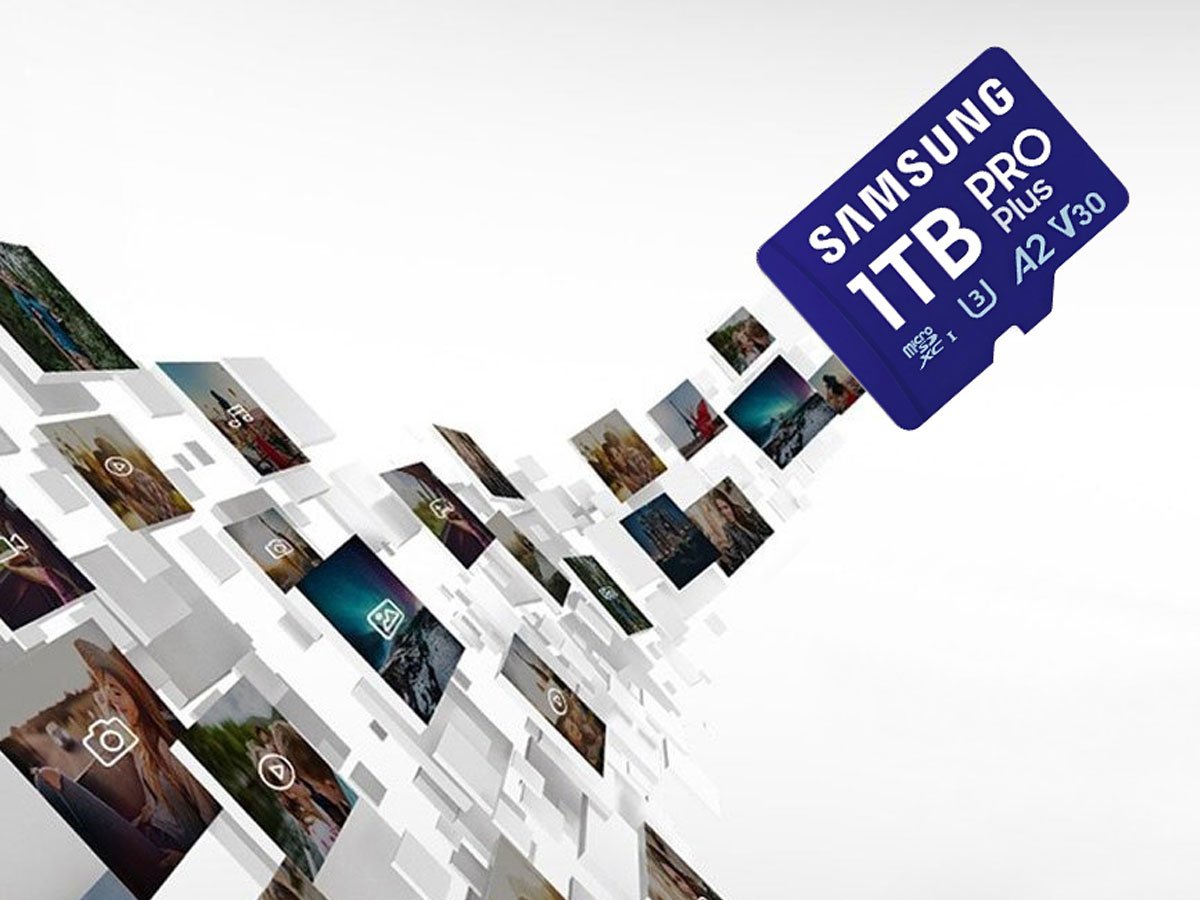 Karta pamięci Samsung 1 TB microSDXC PRO Plus 180 MB/s z czytnikiem (2023) - Zwiększ przestrzeń