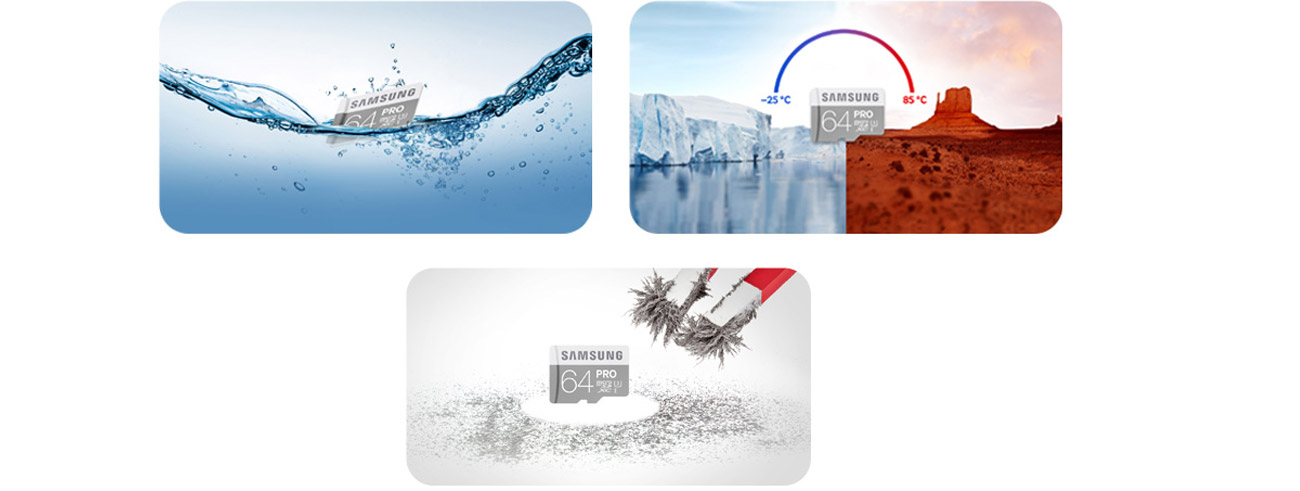 Samsung 64GB microSDXC Pro wysoka wytrzymałość