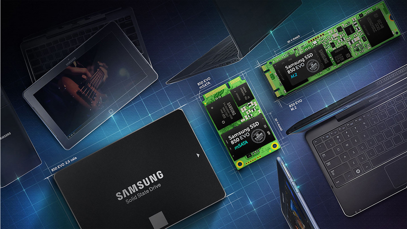 Samsung 1TB M.2 SSD Seria 850 EVO Dopasowanie Obudowy