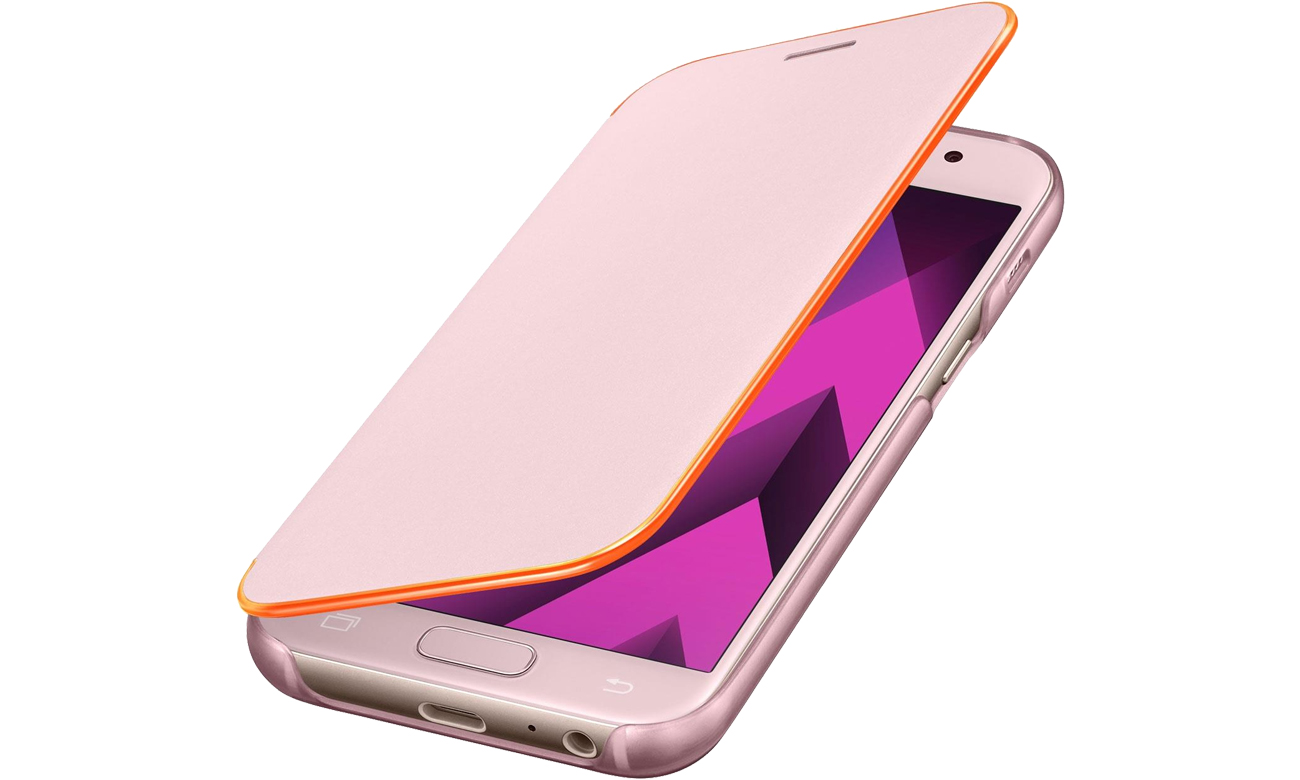 Neon Flip Cover do Galaxy A3 różowy EF-FA320PPEGWW