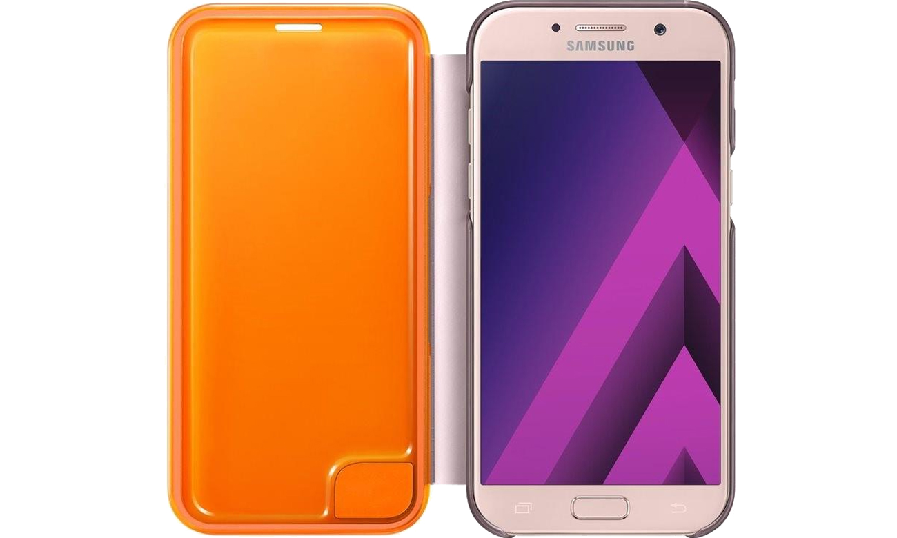 Neon Flip Cover do Galaxy A5 różowy EF-FA520PPEGWW