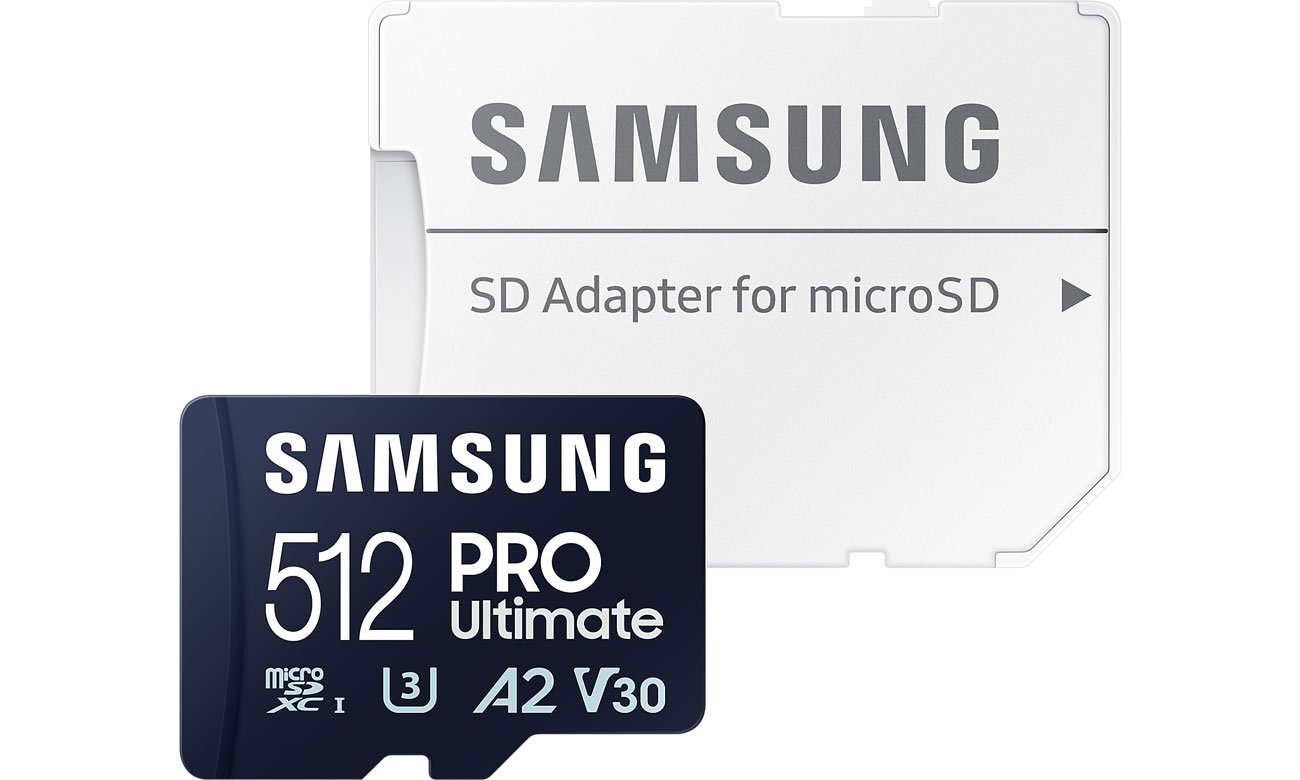 Samsung 512 GB microSDXC PRO Ultimate 200 MB/s (2023)