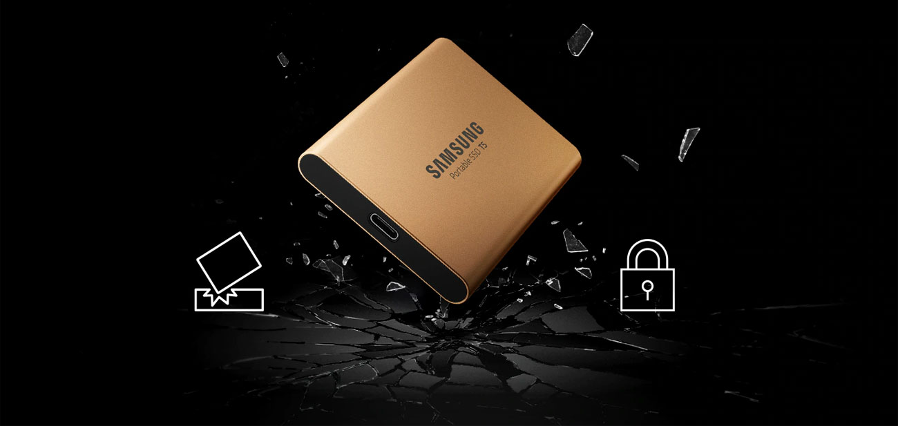 Samsung Portable T5 Odporność