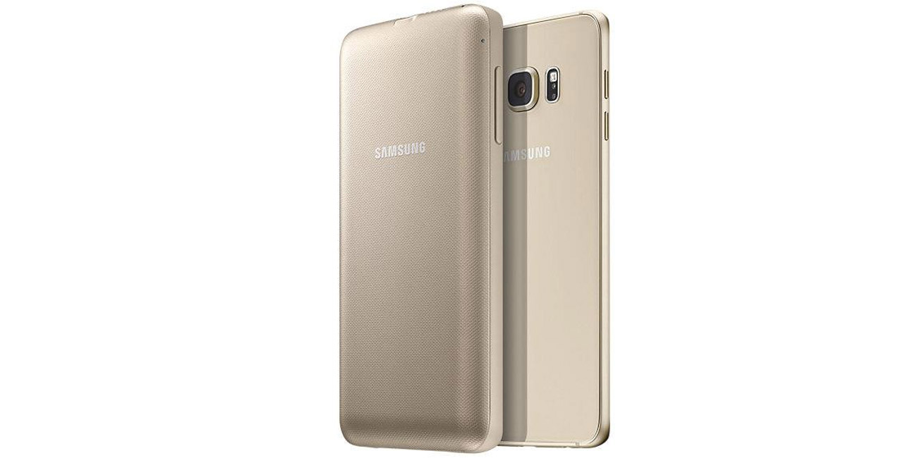 Samsung Power Cover Galaxy S6 Edge Plus złoty waga
