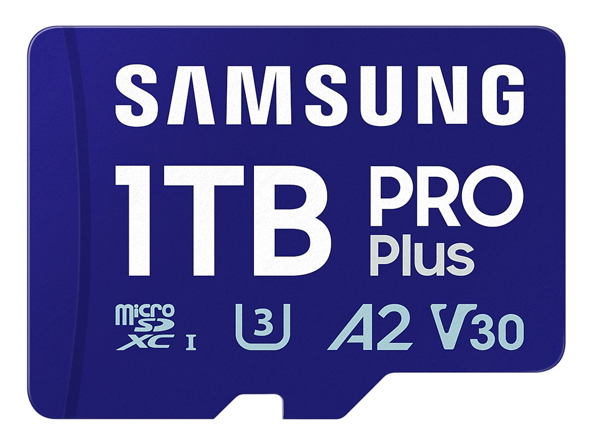 Speicherkarte Samsung microSD PRO Plus 1 TB (2024) - Vorderansicht