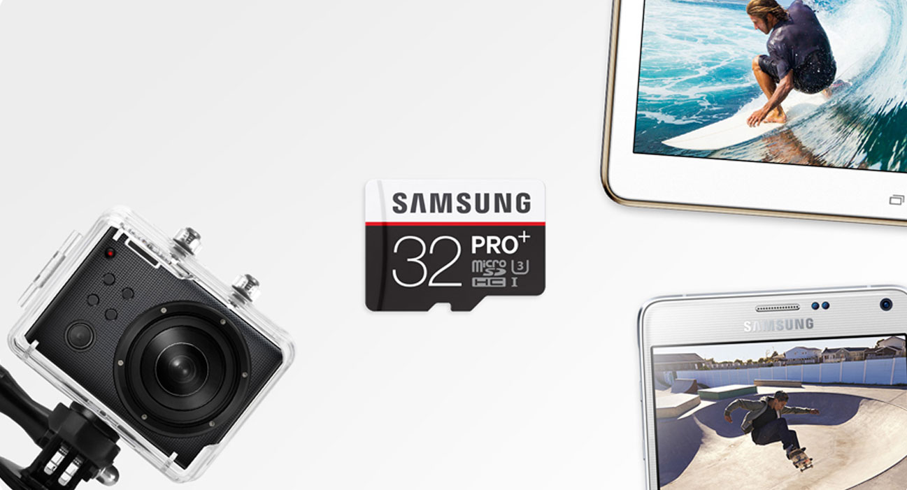 Samsung 32GB microSDHC Pro+ kompatybilność