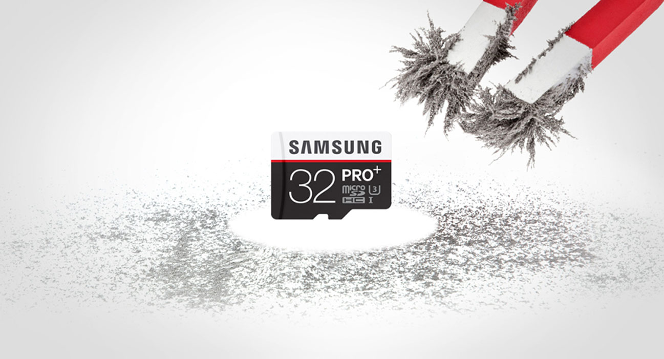 Samsung 32GB microSDHC Pro+ odporna na pole magnetyczne