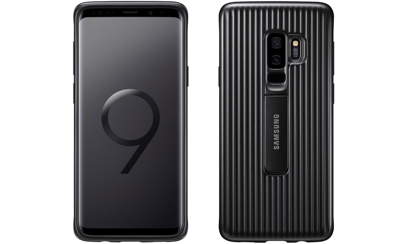 Samsung Protective Standing Cover do Galaxy S9+ Black EF-RG965CBEGWW