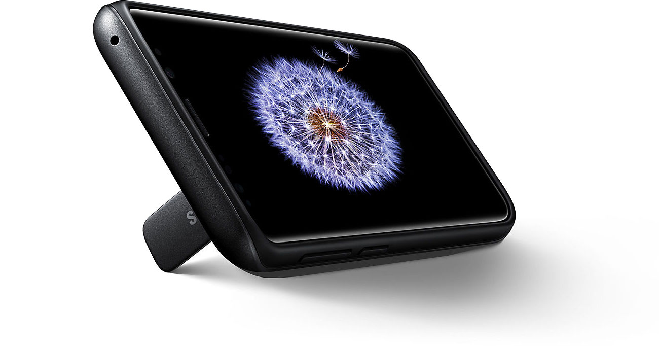 Samsung Protective Standing Cover do Galaxy S9 Fukcja podstawki