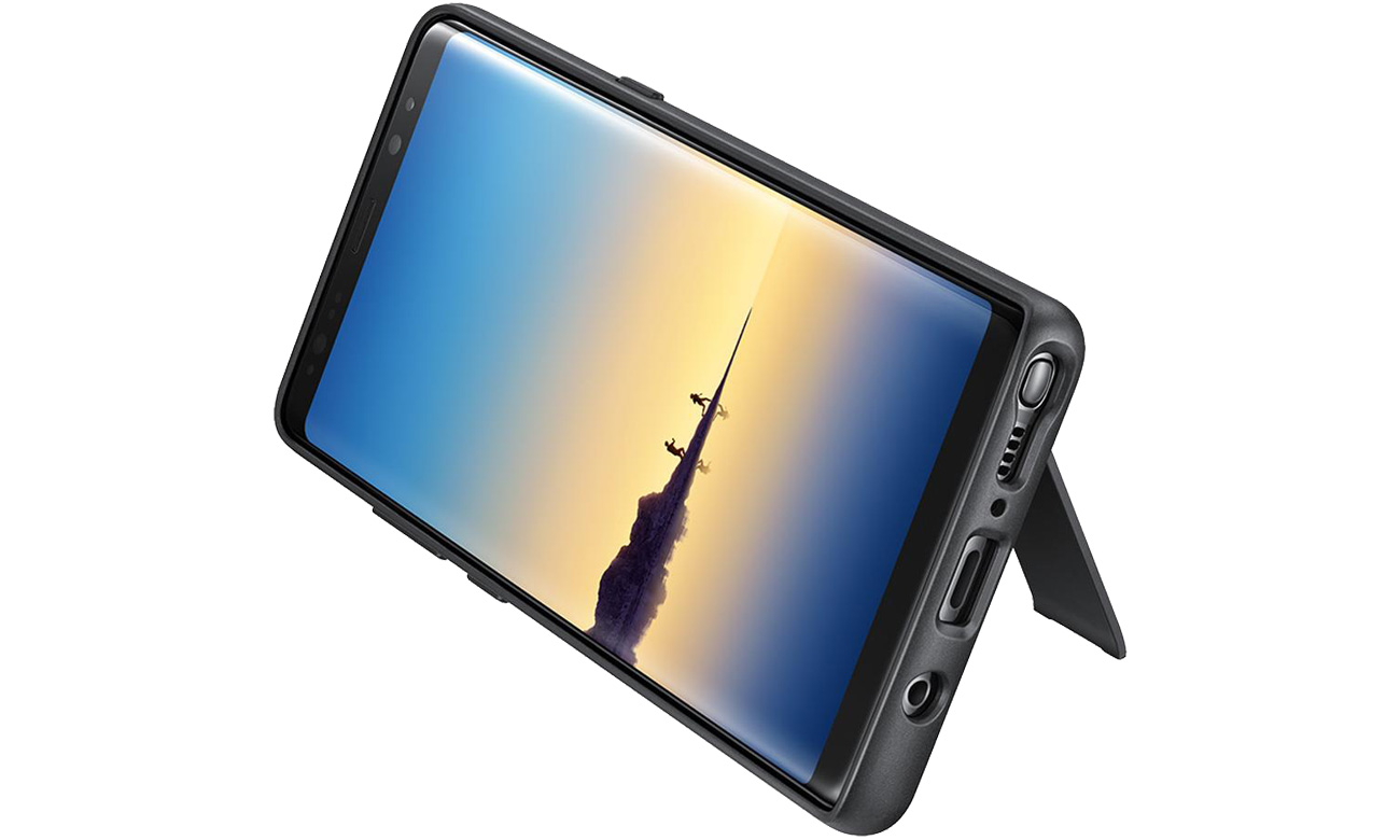 Samsung Protective Standing Cover Black do Galaxy Note 8 Funkcja podstawki