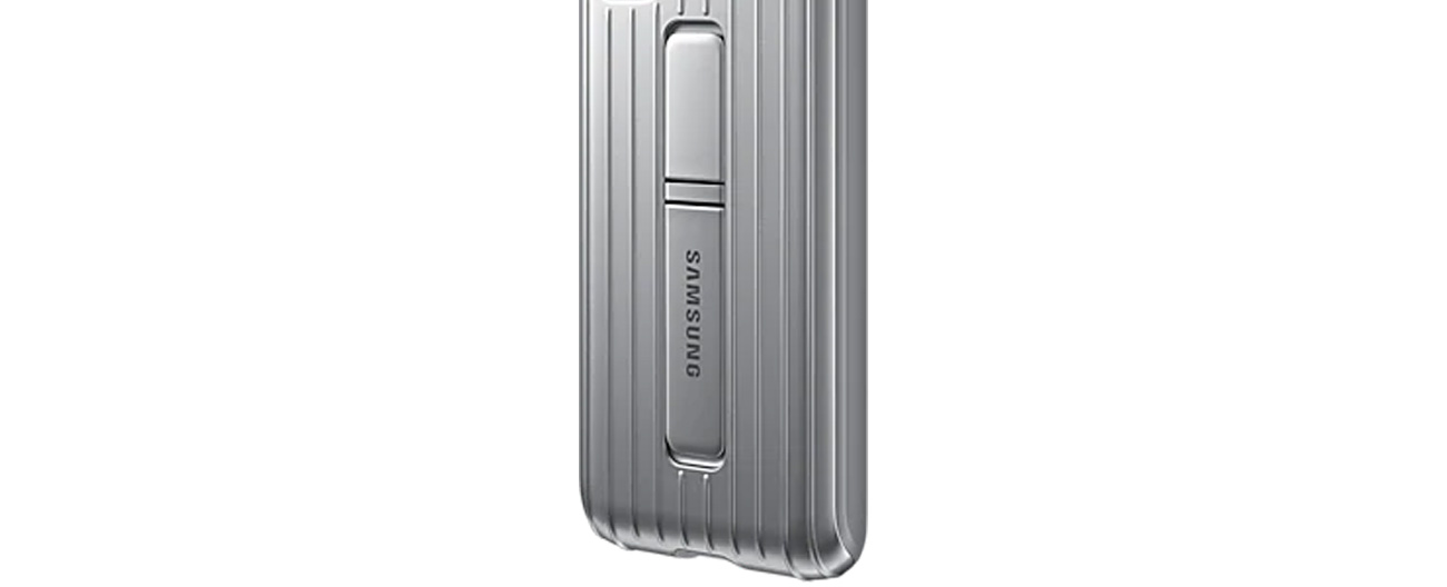 Etui Protective Standing Cover Light Gray do Galaxy S21+