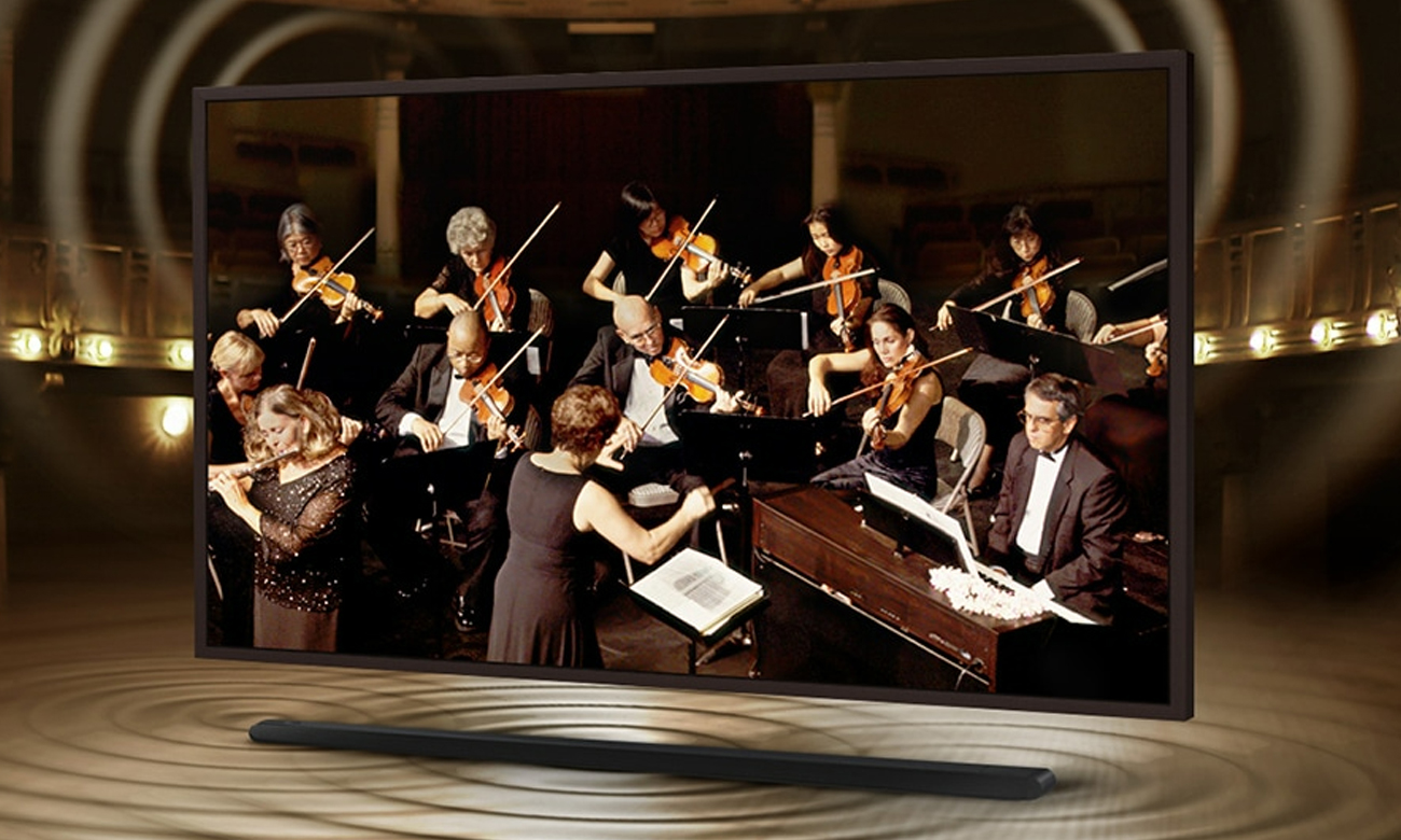 Samsung QE55LS03BG technologia Q-Symphony