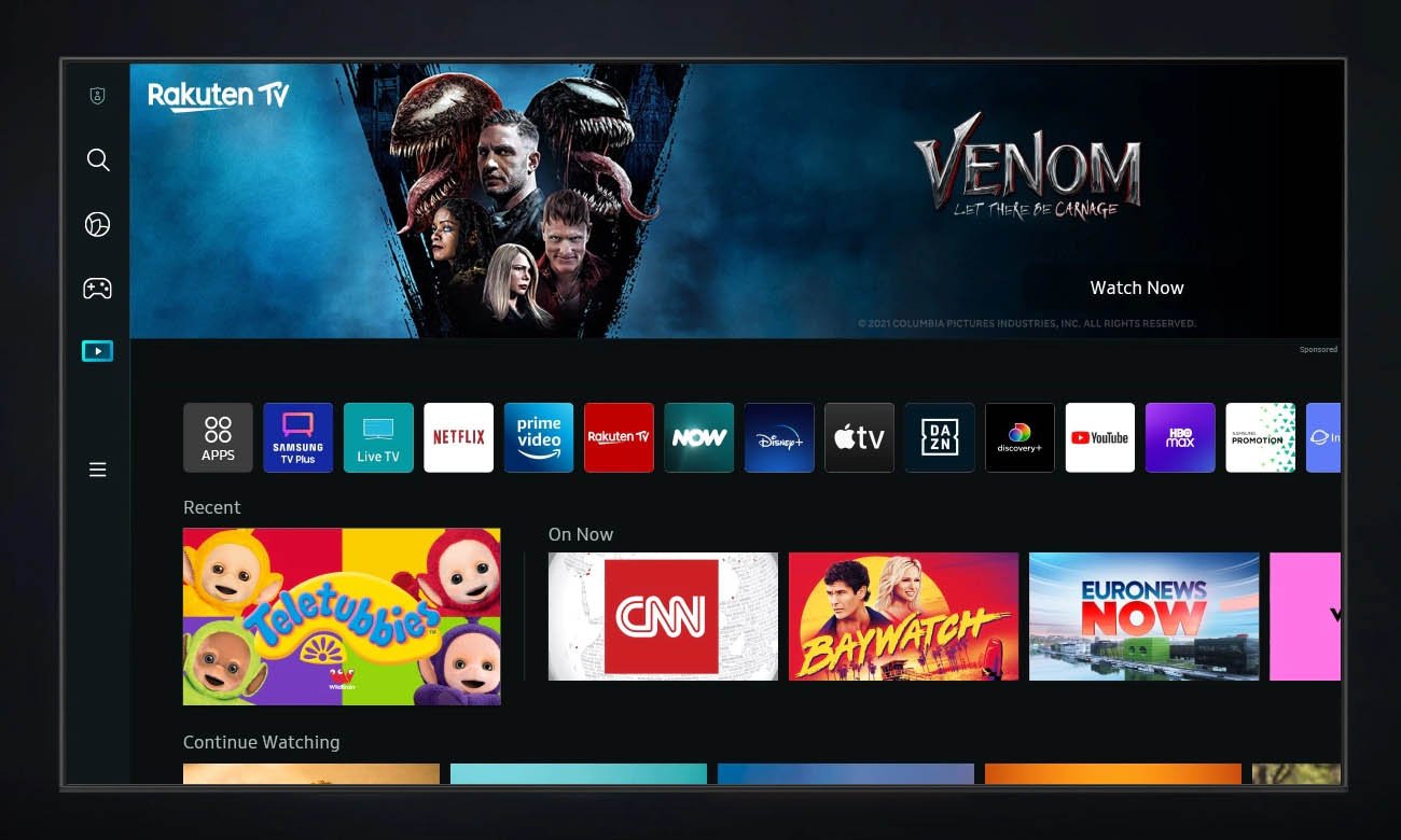 Samsung QE77S90C Tizen Smart TV