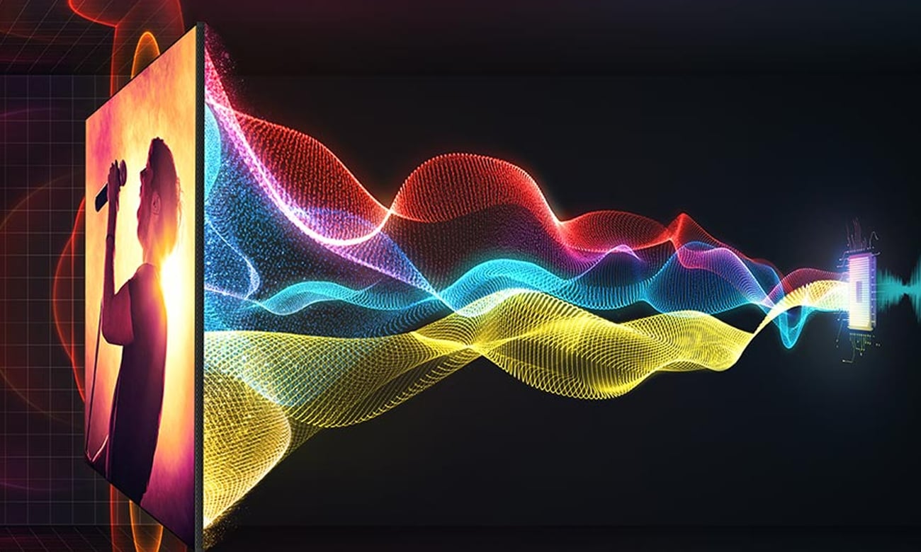 Samsung QE85QN800C dźwięk z telewizora