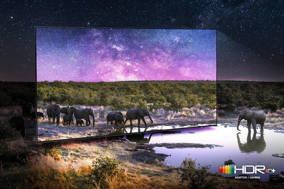 Kolorystyka w technologii HDR 10+ zapewnia dobre odwzorowanie obrazu Kolorystyka w technologii HDR 10+ zapewnia dobre odwzorowanie obrazu