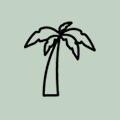 Funkcja Wakacje: symbol palmy: lodówka Samsung RB34C675EBN