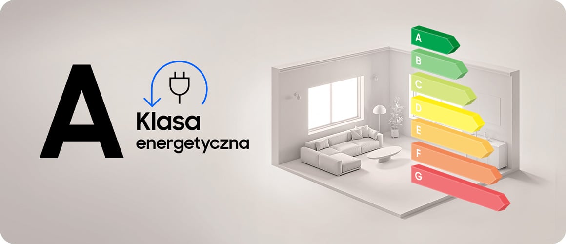 klasa energetyczna A w suszarce DV90DG6845LHU4