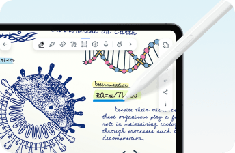 Rysik S Pen podczas tworzenia notatek i szkiców na tablecie Samsung Galaxy