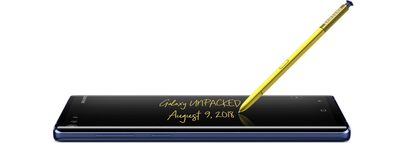 S Pen Blue do Galaxy 9 Funkcja notatek