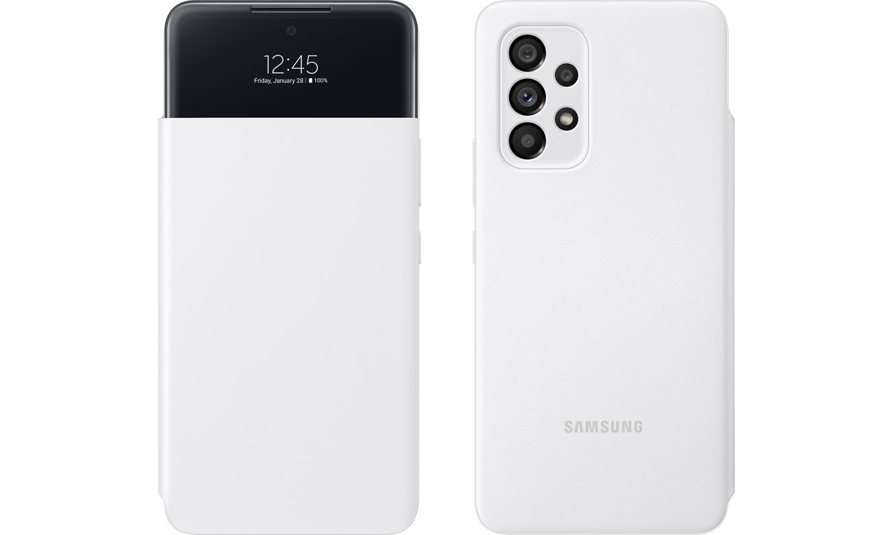 Samsung S View Wallet Cover do Galaxy A53 5G przód tył