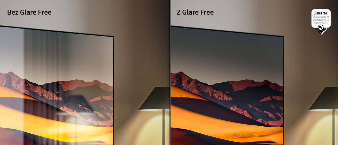 1400x600 glare header pc Ekran bez refleksów Glare Free w telewizorze Samsung OLED 4K S95FA (2025). Telewizor dostępny w sklepach X-Kom.