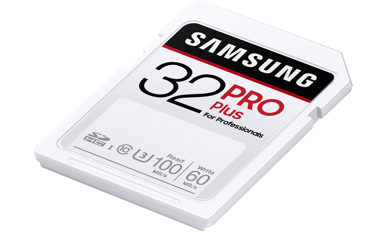 Karta pamięci SD Samsung 32GB SDHC PRO Plus 100MB/s MB-SD32H/EU