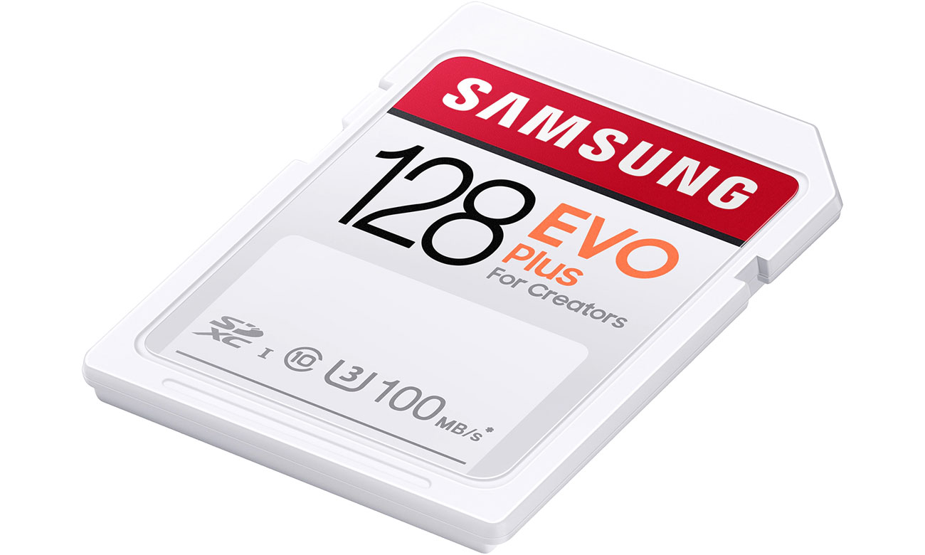 Karta pamięci SD Samsung 128GB SDXC EVO Plus 100MB/s MB-SC128H/EU