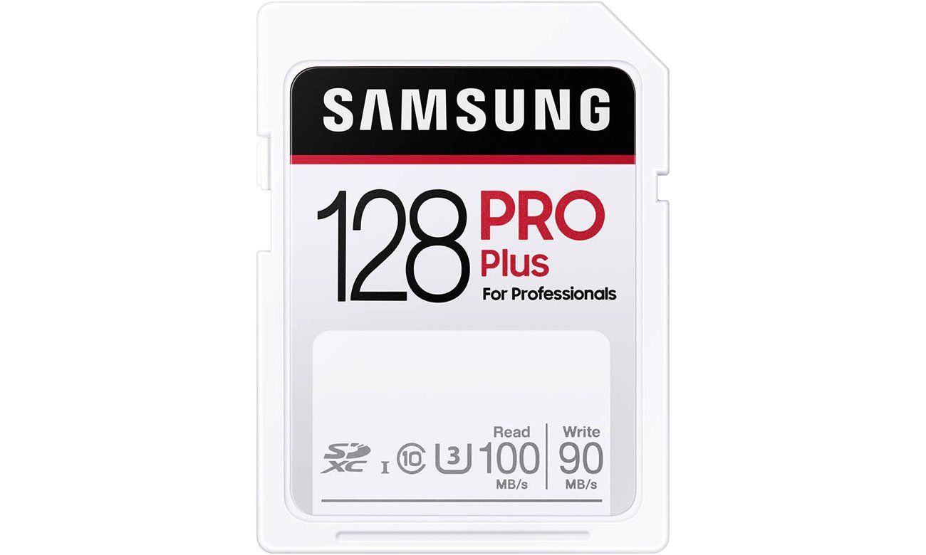 Karta pamięci SD Samsung 128GB SDXC PRO Plus 100MB/s MB-SD128H/EU
