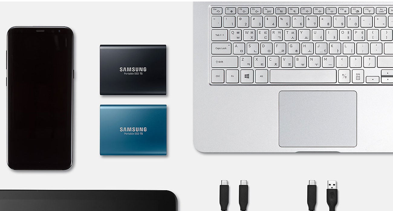 Samsung Portable SSD T5 USB 3.1 gen2 10Gbps