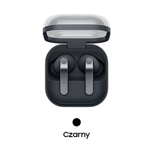 Packshot słuchawek Galaxy Buds4 Pro Czarne