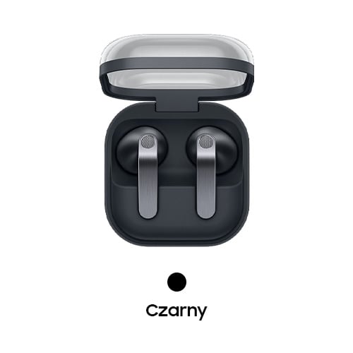 Packshot czarnych słuchawek GalaxyBuds 4