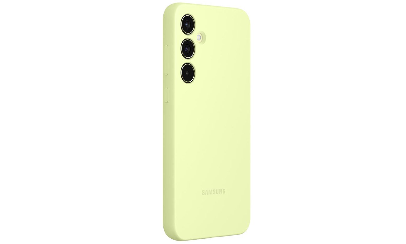 Samsung Silicone Case do Galaxy A55 limonkowe